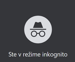 Jak zapnout / vypnout ANONYMNÍ REŽIM v PROHLÍDAČI? Návod