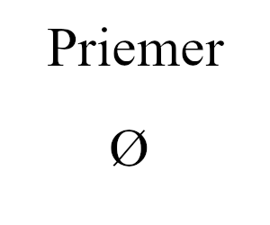 Jak napsat ZNAK PRŮMĚR na klávesnici? ø